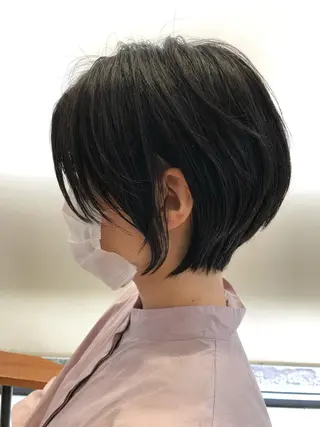 ショート ディレクター ノナカのヘアスタイル