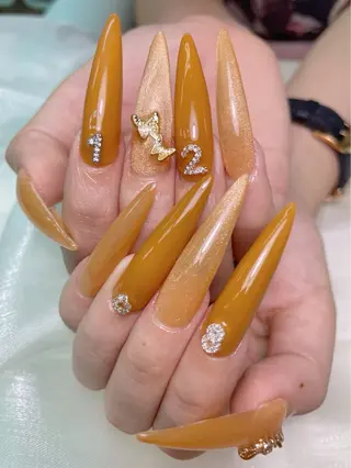 ネイル lucky nail 歌舞伎町のネイルデザイン