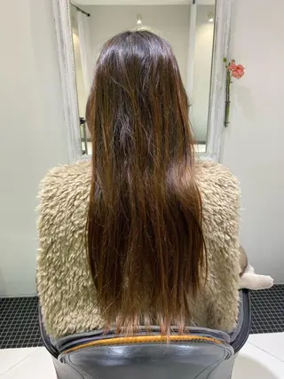 ロング カラー ducha所属・DUCHA Tomida naoのヘアスタイル