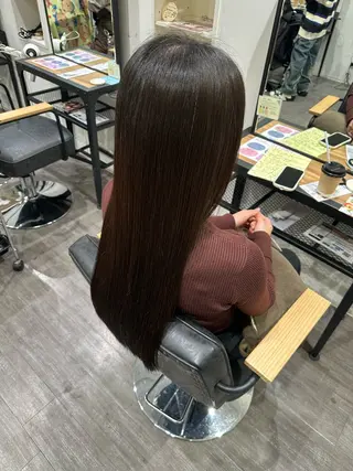 ロング 艶髪レイヤー上田 紗也🇰🇷💗のヘアスタイル