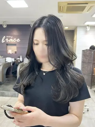 ロング 🫧艶髪カラー🫧 森本くるみのヘアスタイル