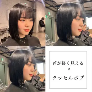 ショート カラー 僕なら縮毛矯正してて もブリーチできますのヘアスタイル