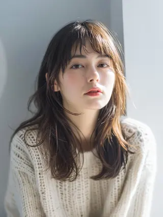 ロング 山田 一貴のヘアスタイル