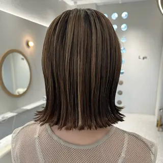 ミディアム Legit 海老名所属・髪質改善💫カラー/ 縮毛矯正✨特化美容師のヘアスタイル