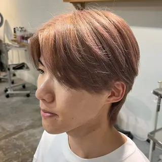 カラー メンズ フェザーパーマ🌙 毛流れ yuzukiのヘアスタイル