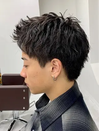 ショート メンズ メンズカット/パーマ Tomomi💙のヘアスタイル