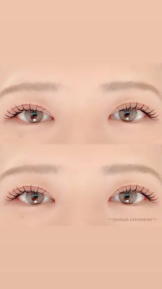 マツエク・マツパ 田村 莉子のマツエク・マツパデザイン