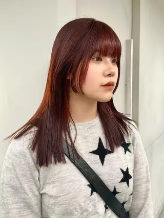 カラー 艶ブリーチ/表参道 ハイトーン /実乃梨のヘアスタイル