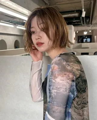 ミディアム Garden/ 丸森咲人🌱のヘアスタイル