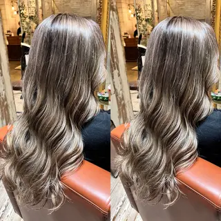 ロング カラー 🫧DECORA 🫧望月涼🫧韓国風のヘアスタイル