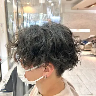 パーマ メンズ アグヘアーシータ所属・🤩メンズカット/ パーマ山本🤩のヘアスタイル