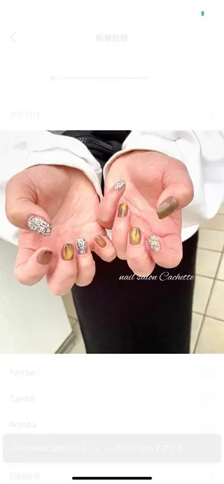 ネイル ✧Cachette✧ YUKARIのネイルデザイン