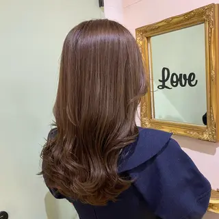 カラー 喜友名 ウララのヘアスタイル