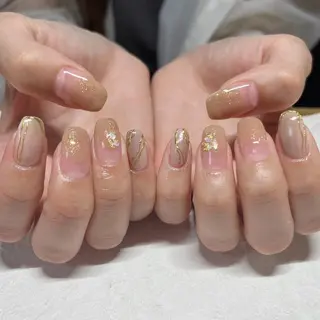 ミディアム 春日井ネイルサロン iroのネイルデザイン