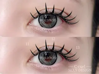 マツエク・マツパ 🪐WOLTOKYO 🪐yu-kiのマツエク・マツパデザイン