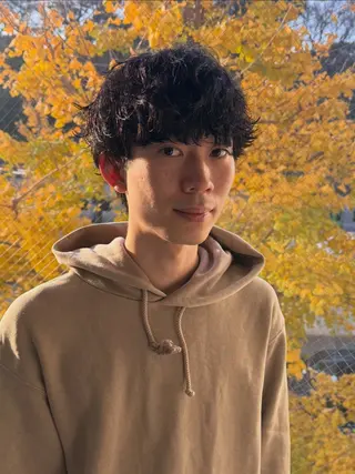 パーマ メンズ 髙橋 優菜のヘアスタイル