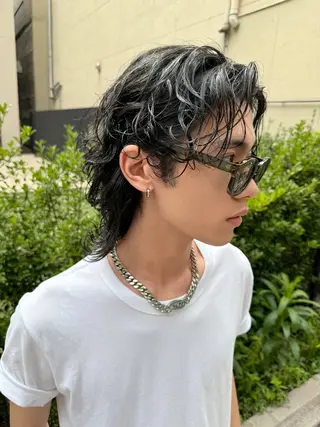 パーマ メンズ MINX中村 公亮/デザインパーマのヘアスタイル