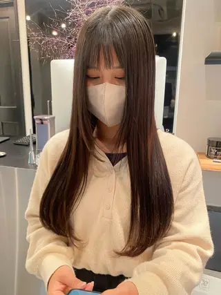 ロング パーマ riria/ボブ /ブラウンカラー🎀のヘアスタイル