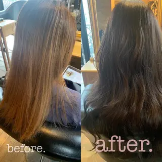 セミロング カラー old✂︎【ウイルス管理徹底中❣️】所属・🍋old✂︎ CHIHOの眉毛・アイブロウイメージ