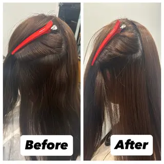 小森田　果怜 カラー、縮毛矯正のヘアスタイル