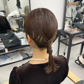 ミディアム カラー パーマ ヘアアレンジ メンズ mona/ ストレートスタイル✨のヘアスタイル