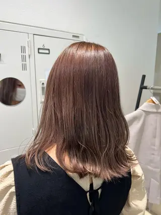 セミロング カラー 🍀お悩み改善憧れの 美髪　小林風雅のヘアスタイル