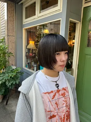 ショート 🌱洒落てるパーマ 🌱ショート/緒方椋のヘアスタイル