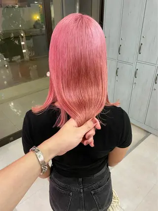 セミロング カラー ヘアアレンジ 柔らかカラー/ レイヤーYUTO🧋のヘアスタイル