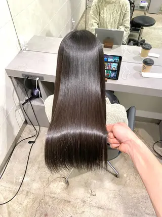 ロング パーマ 【縮毛矯正専門】 RYUのヘアスタイル