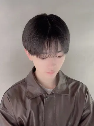 ミディアム カラー パーマ メンズ メンズ特化サロン💈 朝久 岳志のヘアスタイル