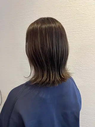 ミディアム Strawberry所属・原田 志保のヘアスタイル