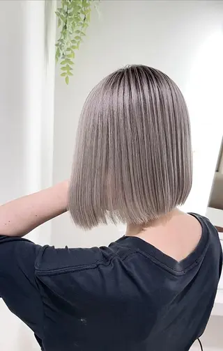 セミロング カラー ＡＳＨ 大宮のヘアスタイル
