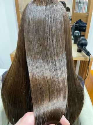 ロング パーマ 平 一裕のヘアスタイル