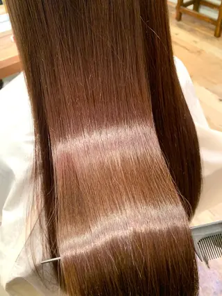 ロング カラー 銀座No.1髪質改善 縮毛矯正/本木のヘアスタイル