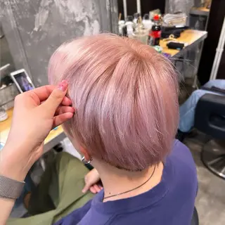 ショート IS所属・横浜美容室/透明感 カラー/レイヤーのヘアスタイル