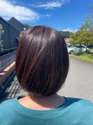 ショート カラー 梅田 陸のヘアスタイル