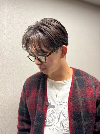 メンズ 🩵yuribou /ベージュ/ボブ🩵のヘアスタイル