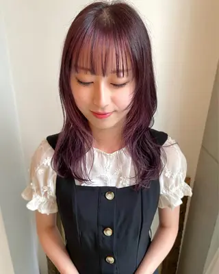 セミロング カラー Asti blanche所属・ショート/ブリーチ mizuki🐋のヘアスタイル