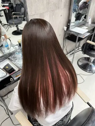 セミロング カラー パーマ ヘアアレンジ メンズ キッズ HAYATO＊ ＊ 🌷モテボブ🌷のヘアスタイル