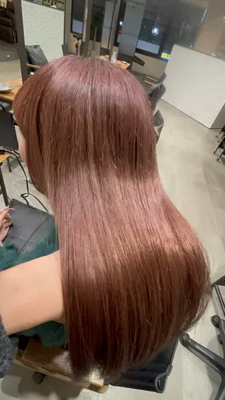 カラー オリタ ルカのヘアスタイル