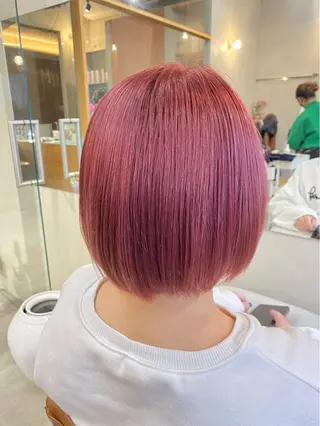 ショート カラー 🌸花屋併設🌸寺島 秀美のヘアスタイル