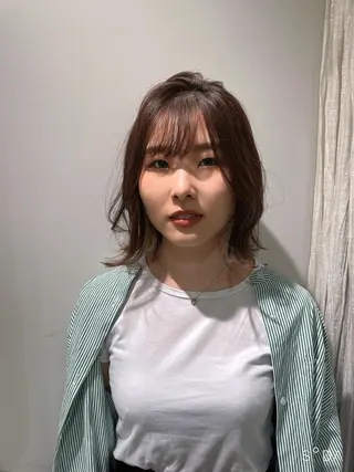 ミディアム 髪質改善クロスパーマ モリオカ モエ💫のその他イメージ