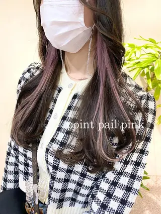 ロング カラー clomus所属・YUKA 🍒ツヤ髪改善のヘアスタイル