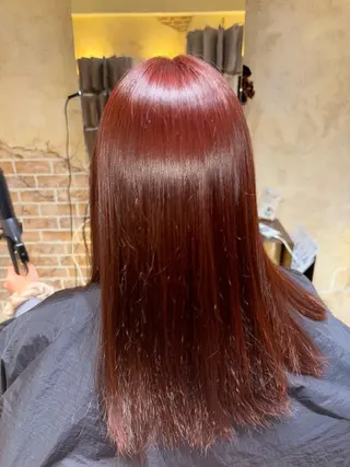 カラー 山本 遥海のヘアスタイル