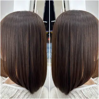 ミディアム 宮島 梨央のヘアスタイル