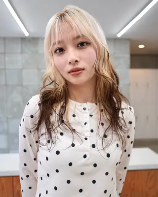 ロング カラー デザイン/レイヤー Kaito🐩/栄のヘアスタイル