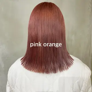 カラー 暖色カラー推し/ トヤエリコのヘアスタイル