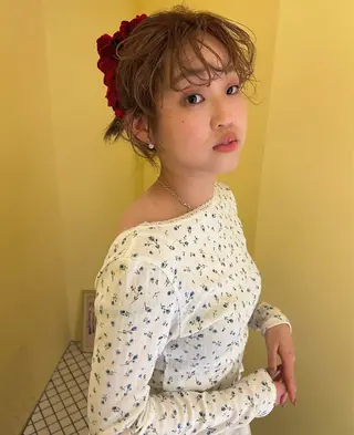 ロング カラー land所属・透明感カラー/レイヤ ー🌙Honokaのヘアスタイル