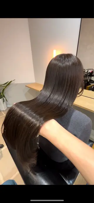 ロング GLAM HAIR所属・無料カット モデル募集中前田晃輝のヘアスタイル