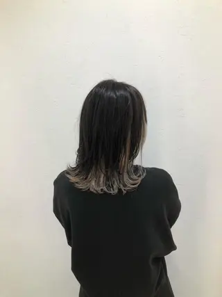 ミディアム カラー ニュアンスカラー🫧 加納のヘアスタイル